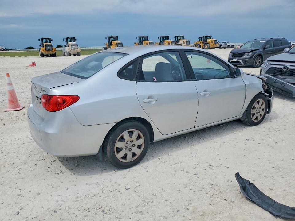2008 Hyundai Elantra VIN KMHDU46D28U416266 COPART salvage auction — FRONT END, Tx - Certificate Of Title, sold $425 on 2026-07-16 (photo 3)
