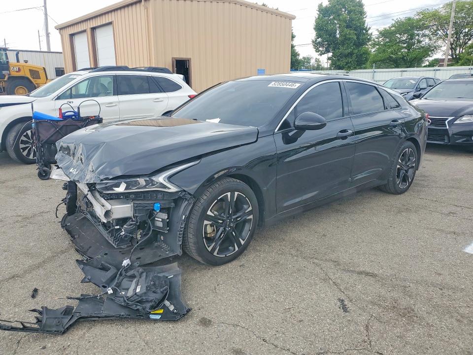 2023 Kia K5 VIN 5XXG64J23PG182287 COPART salvage auction — FRONT END, Oh - Cert Of Title-Salvage, sold $6,800 on 2026-07-17 (photo 1)