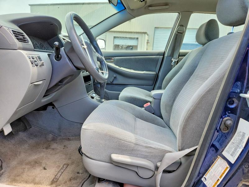 2005 Toyota Corolla VIN JTDBR32E652059705 COPART salvage auction — FRONT END, Or - Salvage Title Certificate, sold $125 on 2026-07-27 (photo 7)