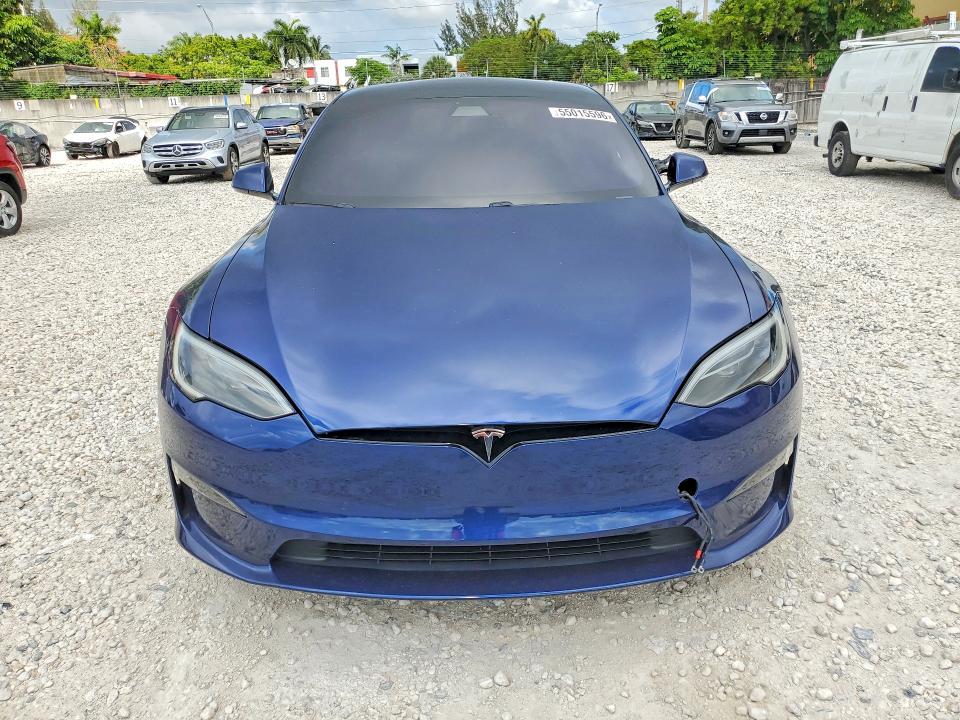 2022 Tesla VIN 5YJSA1E58NF488140 COPART salvage auction — WATER/FLOOD, Fl - Cert Of Title-Slvg Rebld Flood, sold $16,600 on 2026-07-14 (photo 5)