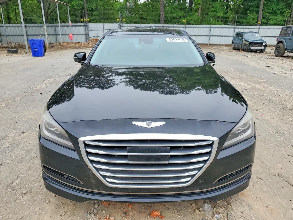 2015 Hyundai Genesis VIN KMHGN4JE8FU055228 COPART salvage auction — SIDE, Ga - Cert Of Title-Salvage, sold $3,050 on 2026-07-10 (photo 5)