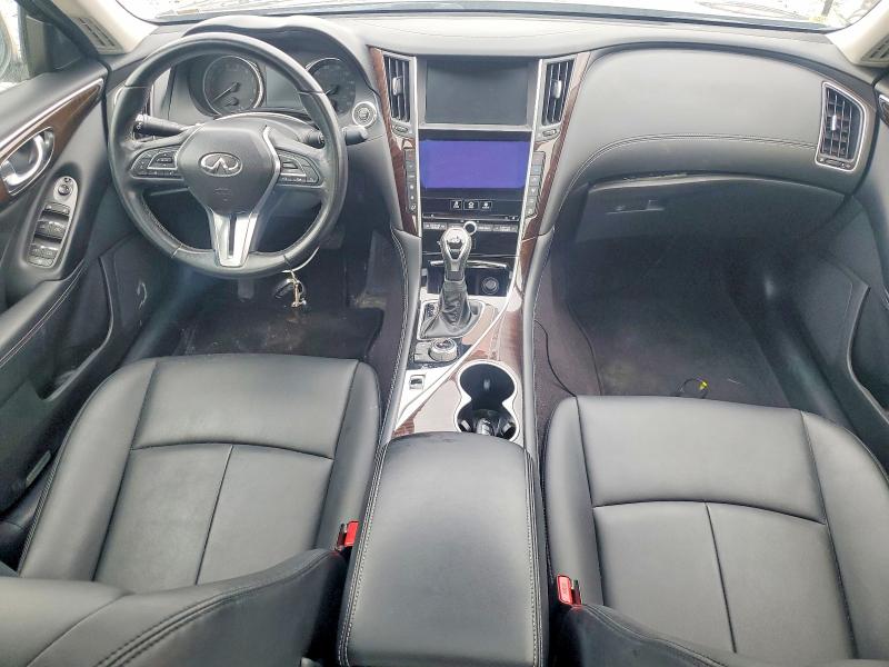 2018 Infiniti Q50 VIN JN1EV7AR4JM433914 COPART salvage auction — MECHANICAL, Mi - Dealer Only Clean Title, sold $2,200 on 2026-07-09 (photo 8)