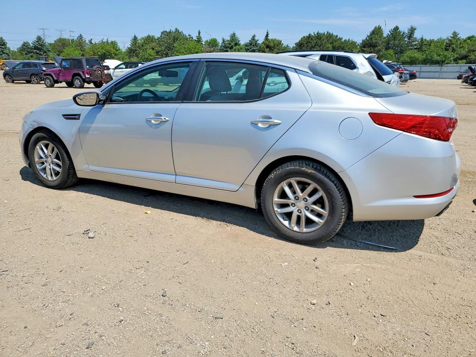 2012 Kia Optima VIN 5XXGM4A78CG034647 COPART salvage auction — SIDE, Il - Salvage Certificate, sold $425 on 2026-07-14 (photo 2)