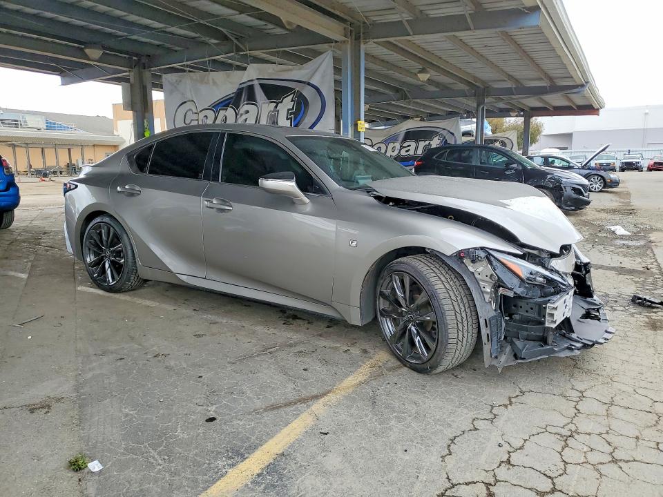 2023 Lexus Is VIN JTHGZ1B27P5059101 COPART salvage auction — FRONT END, Ca - Salvage Certificate, sold $11,800 on 2026-07-14 (photo 4)