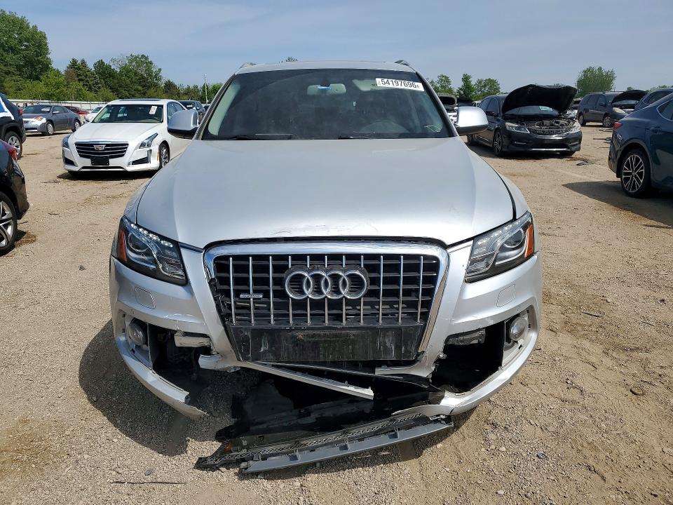2012 Audi Q5 VIN WA1DKAFP4CA086315 COPART salvage auction — FRONT END, Il - Salvage Certificate, sold $1,300 on 2026-07-07 (photo 5)
