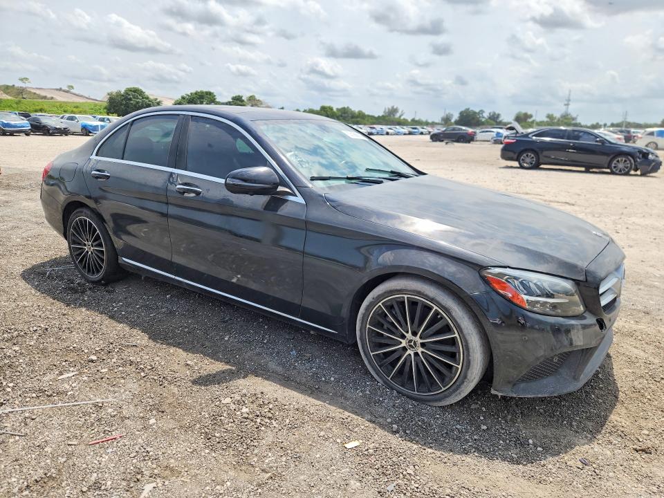 2021 Mercedes-benz C-klasse VIN W1KWF8DB7MR646792 COPART salvage auction — MINOR DENT/SCRATCHES, Fl - Certificate Of Title, sold $11,700 on 2026-07-02 (photo 4)