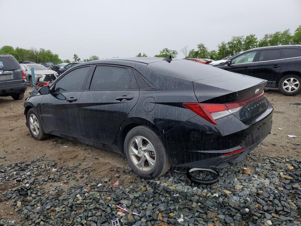 2022 Hyundai Elantra VIN KMHLL4AG8NU244420 COPART salvage auction — FRONT END, Md - Cert Of Salvage < 75% Damage, sold $3,700 on 2026-07-14 (photo 2)
