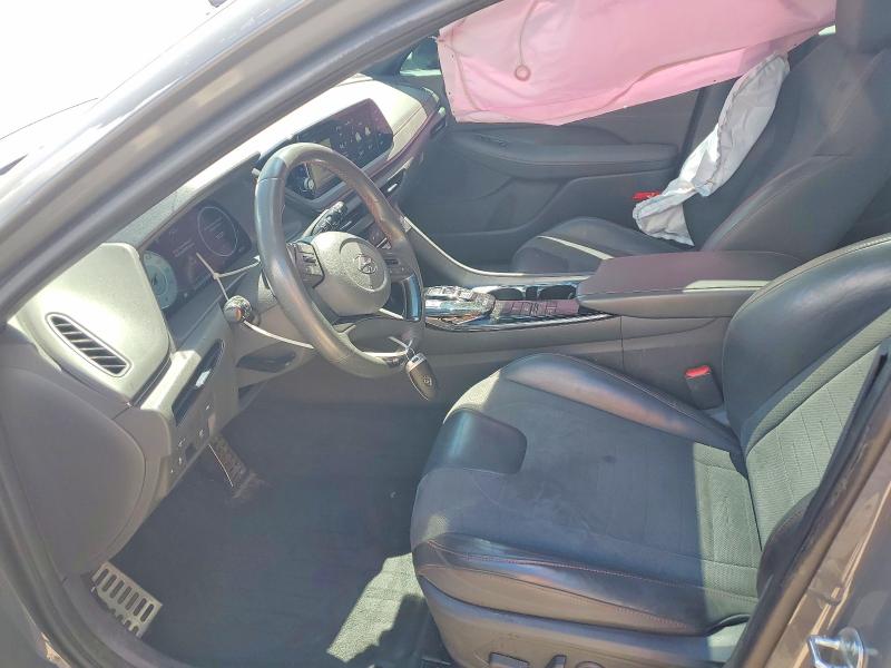 2021 Hyundai Sonata VIN 5NPEK4JC3MH105866 COPART salvage auction — REAR END, TN - SALVAGE CERTIFICATE (P), sold $175 on 2026-07-28 (photo 7)