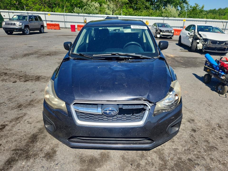 2012 Subaru Impreza VIN JF1GJAA63CH023370 COPART salvage auction — FRONT END, PA - CERTIFICATE OF SALVAGE, sold $425 on 2026-07-20 (photo 5)