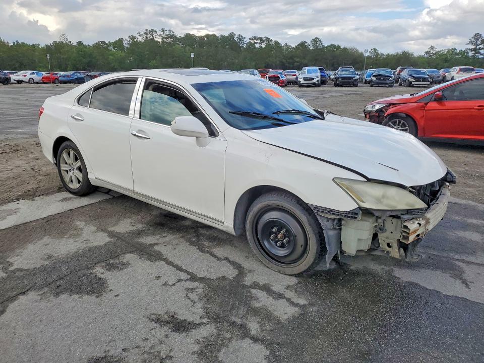 2007 Lexus Es 350 VIN JTHBJ46G472037552 COPART salvage auction — FRONT END, Ga - Cert Of Ttl-Slvg Manufctr Bybk, sold $700 on 2026-07-06 (photo 4)