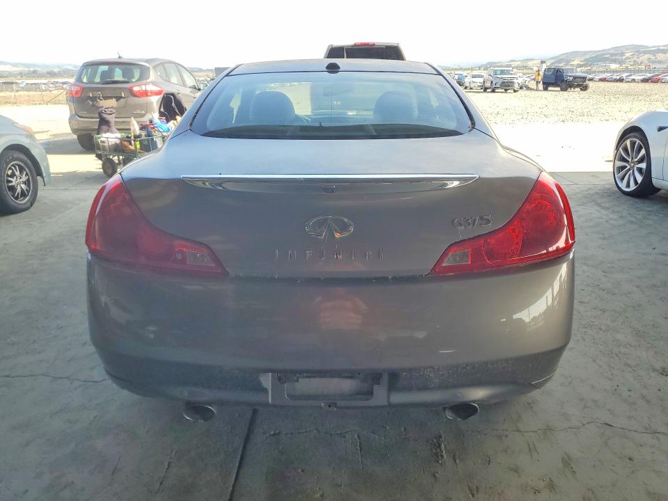 2008 Infiniti G37 VIN JNKCV64E28M112275 COPART salvage auction — REAR END, CA - DIS/DLR/EXP APP FOR DUP CLEAN, sold $1,500 on 2026-07-16 (photo 6)