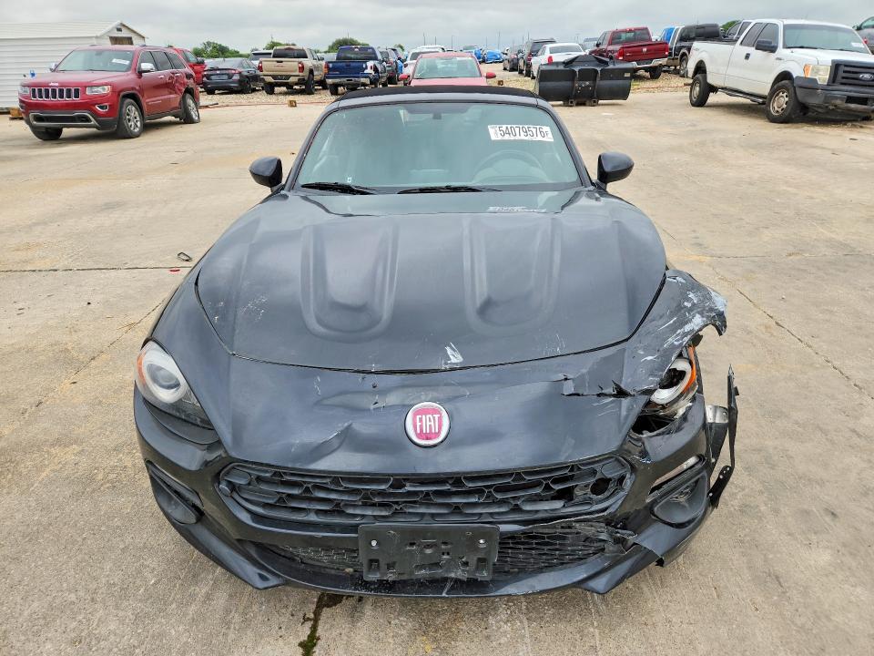 2020 Fiat 124 spider VIN JC1NFAEK8L0145289 COPART salvage auction — FRONT END, Tx - Salvage Vehicle Title, sold $1,000 on 2026-07-23 (photo 5)