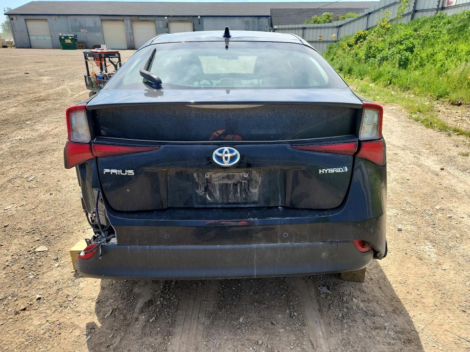 2021 Toyota Prius VIN JTDKAMFU7M3151395 COPART salvage auction — FRONT END, Mi - Scrap Certificate Of Title, sold $200 on 2026-07-29 (photo 6)