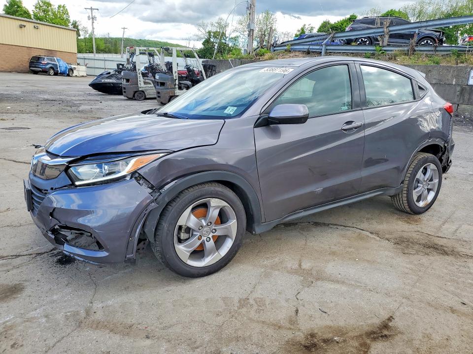 2022 Honda Hr-v VIN 3CZRU6H31NM719463 COPART salvage auction — FRONT END, Ny - Mv-907A Salvage Certificate, sold $3,850 on 2026-07-09 (photo 1)