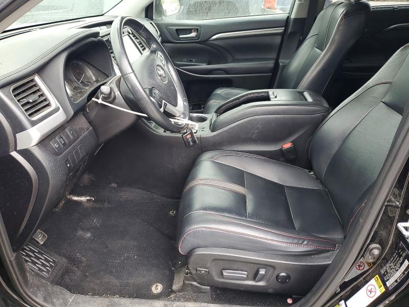 2019 Toyota Highlander VIN 5TDJZRFH7KS606469 COPART salvage auction — MINOR DENT/SCRATCHES, Mi - Dealer Only Clean Title (P), sold $13,100 on 2026-07-30 (photo 7)