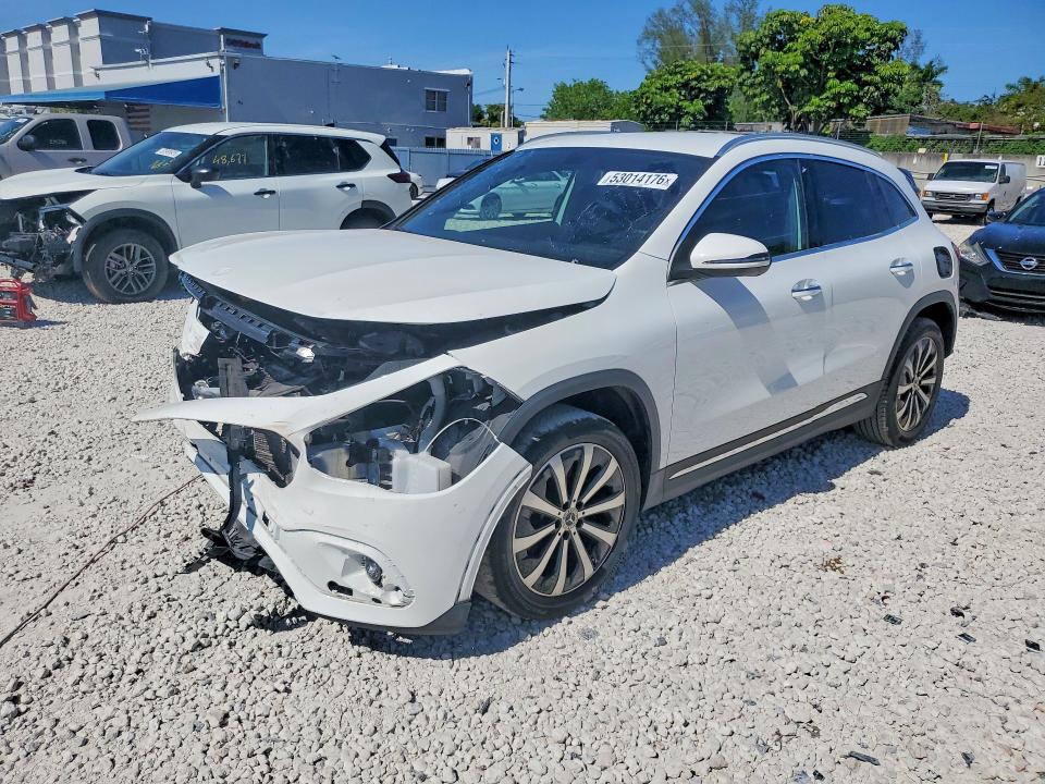 2021 Mercedes-benz Gla-klasse VIN W1N4N4GB0MJ214979 COPART salvage auction — FRONT END, Fl - Certificate Of Destruction, sold $4,800 on 2026-07-28 (photo 1)