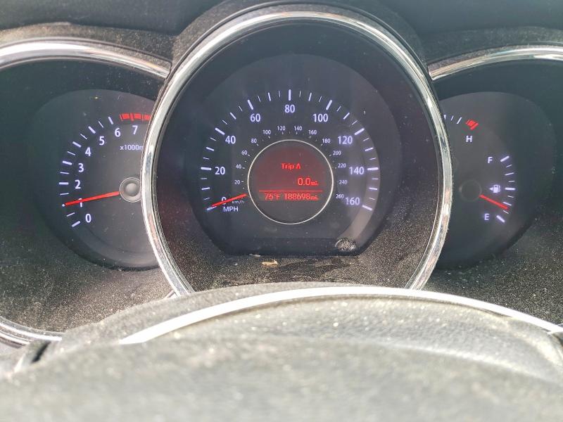 2013 Kia VIN 5XXGM4A78DG143563 COPART salvage auction — FRONT END, VA - CERT OF TITLE - SALVAGE, sold $850 on 2026-07-24 (photo 9)