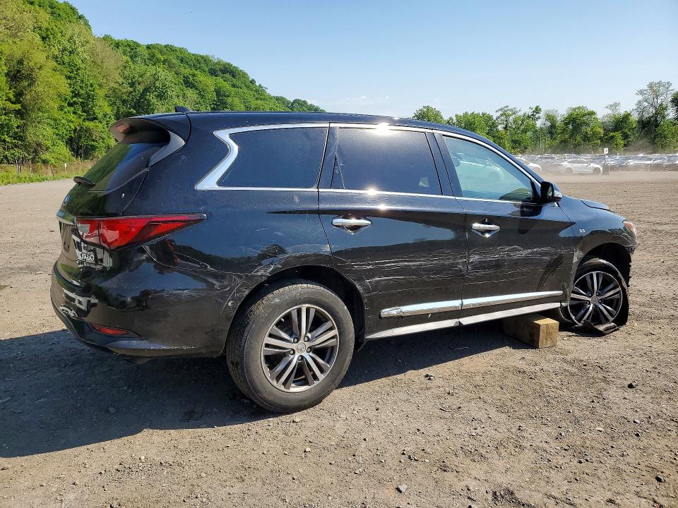 2017 Infiniti Qx60 VIN 5N1DL0MM2HC505839 COPART salvage auction — FRONT END, Ny - Mv-907A Salvage Certificate, sold $500 on 2026-07-09 (photo 3)