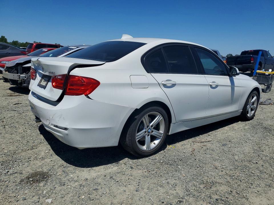 2015 BMW 3 series VIN WBA3A5G55FNS91046 COPART salvage auction — REAR END, Ca - Salvage Certificate, sold $2,450 on 2026-08-13 (photo 3)