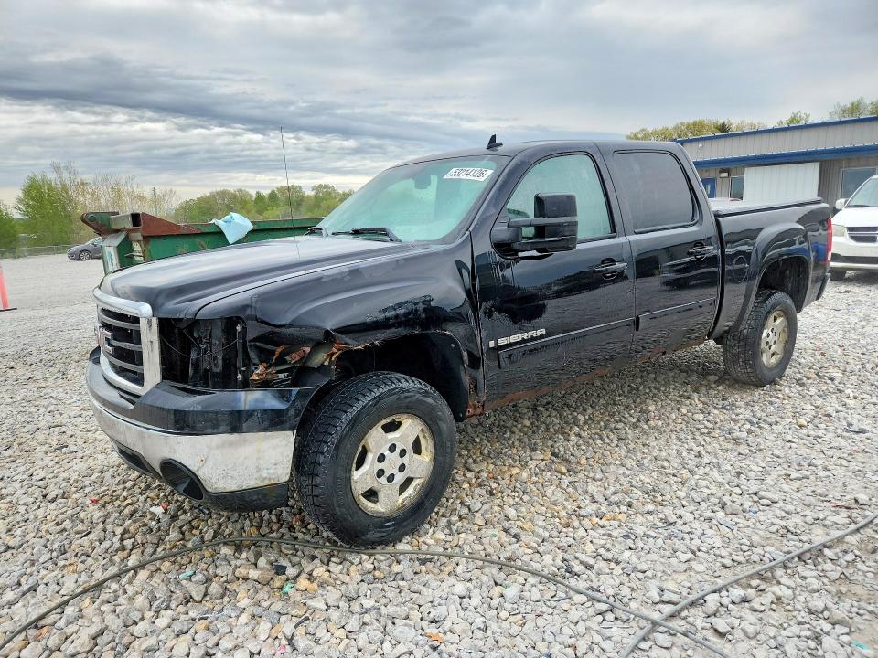 2007 Gmc Sierra 1500 VIN 3GTEK13M47G540476 COPART salvage auction — FRONT END, Mi - Certificate Of Title, sold $1,000 on 2026-07-09 (photo 1)