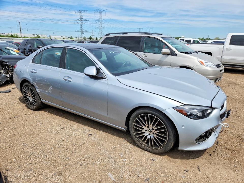 2024 Mercedes-benz C-klasse VIN W1KAF4HB9RR188127 COPART salvage auction — FRONT END, Il - Salvage Certificate, sold $14,900 on 2026-07-30 (photo 4)