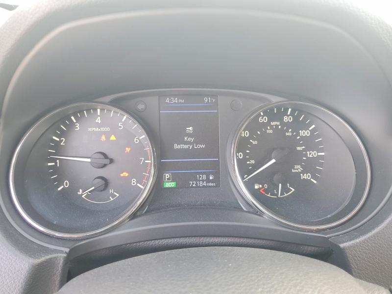 2019 Nissan Rogue VIN KNMAT2MT2KP512817 COPART salvage auction — SIDE, Tx - Salvage Vehicle Title, sold $3,500 on 2026-07-04 (photo 9)