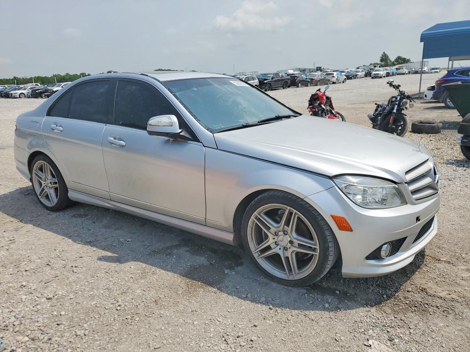 2008 Mercedes-benz C class VIN WDDGF54X08R038472 COPART salvage auction — FRONT END, Ar - Cert Of Title-Salvage, sold $650 on 2026-07-08 (photo 4)