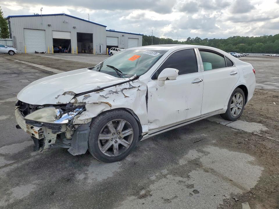 2007 Lexus Es 350 VIN JTHBJ46G472037552 COPART salvage auction — FRONT END, Ga - Cert Of Ttl-Slvg Manufctr Bybk, sold $700 on 2026-07-06 (photo 1)