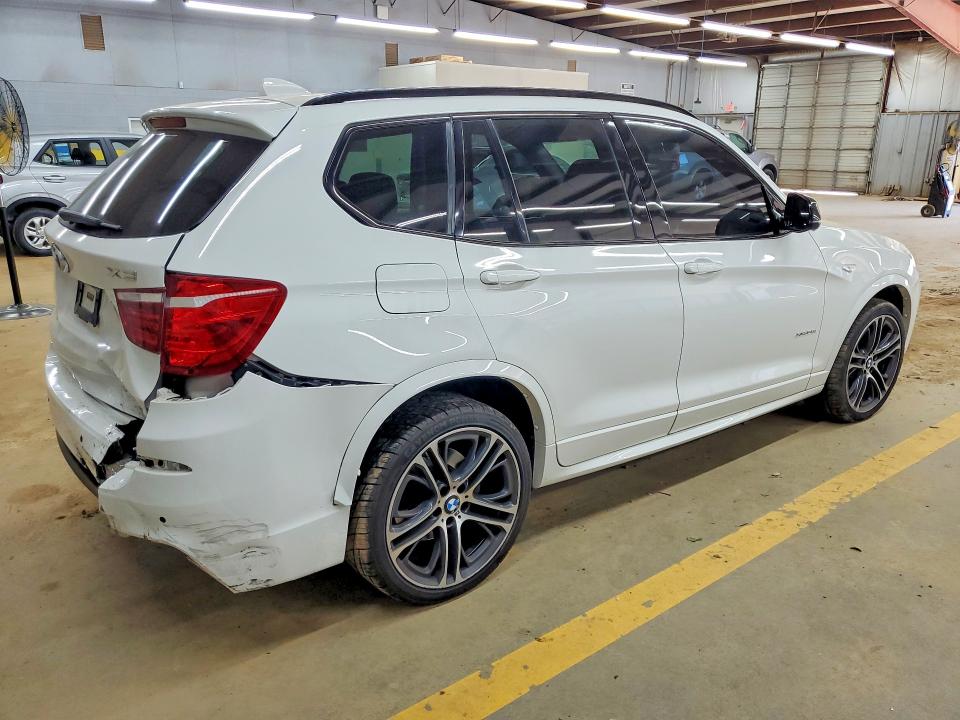 2017 BMW VIN 5UXWX7C55H0S18175 COPART salvage auction — REAR END, Nc - Salvage Certificate Of Title, sold $975 on 2026-07-29 (photo 3)