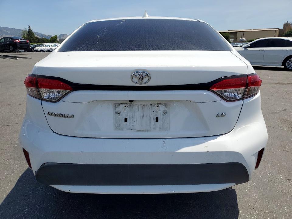 2020 Toyota VIN 5YFEPRAE7LP117617 COPART salvage auction — FRONT END, Ca - Salvage Certificate, sold $3,350 on 2026-07-07 (photo 6)