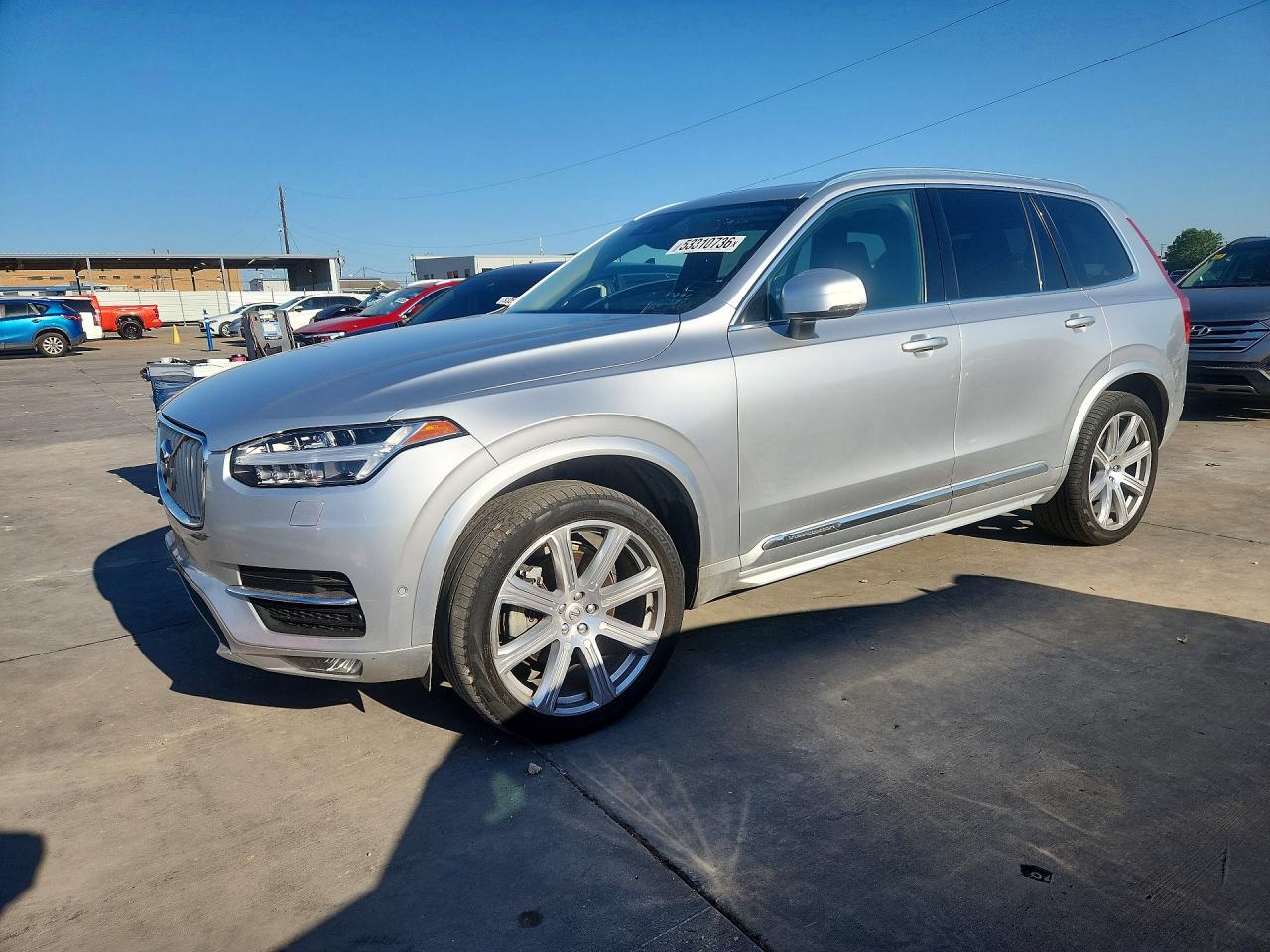 2018 Volvo XC90 VIN YV4A22PL8J1199706 COPART salvage auction — Normal Wear, TX - CERTIFICATE OF TITLE (P), sold $7,900 on 2026-07-09 (photo 1)