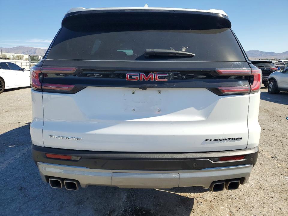 2024 Gmc Acadia VIN 1GKENKKS2RJ224447 COPART salvage auction — FRONT END, Nv - Salvage Title, sold $15,000 on 2026-07-16 (photo 6)