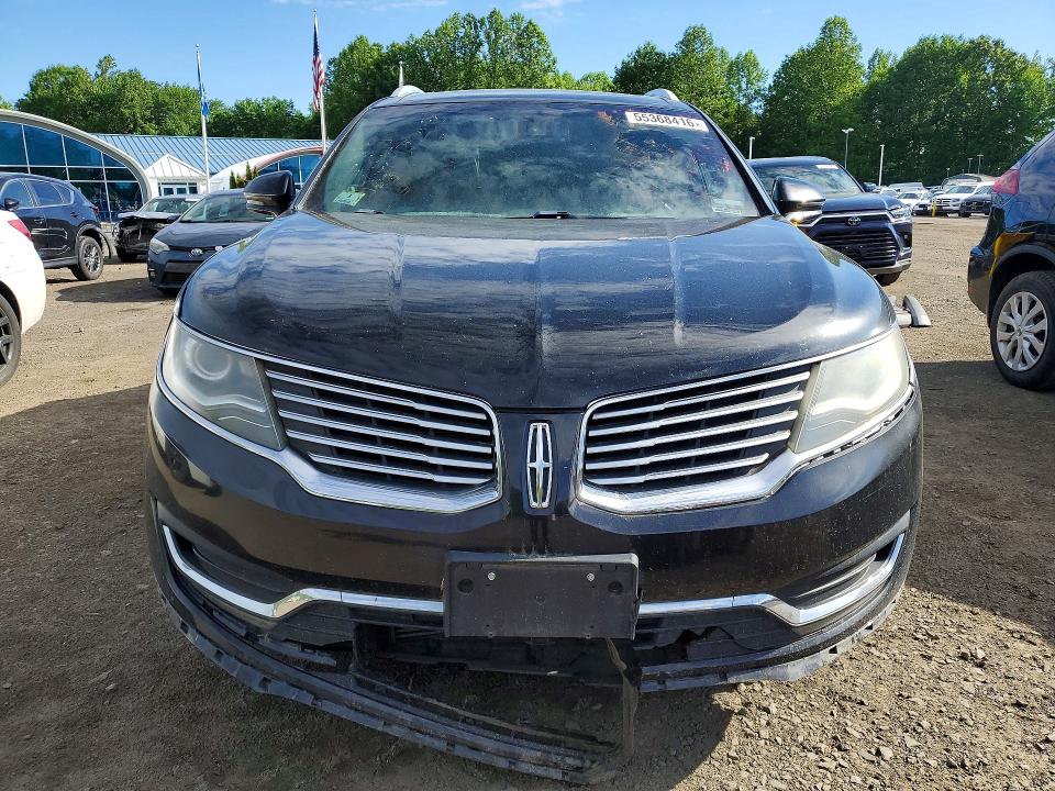 2017 Lincoln Mkx VIN 2LMPJ8LP1HBL29397 COPART salvage auction — FRONT END, Ma - Certificate Of Title, sold $2,900 on 2026-07-10 (photo 5)
