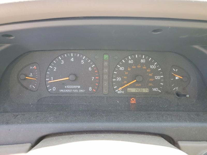 1998 Toyota Avalon VIN 4T1BF18B2WU240411 COPART salvage auction — FRONT END, Ky - Cert Of Title-Salvage, sold $300 on 2026-07-02 (photo 9)