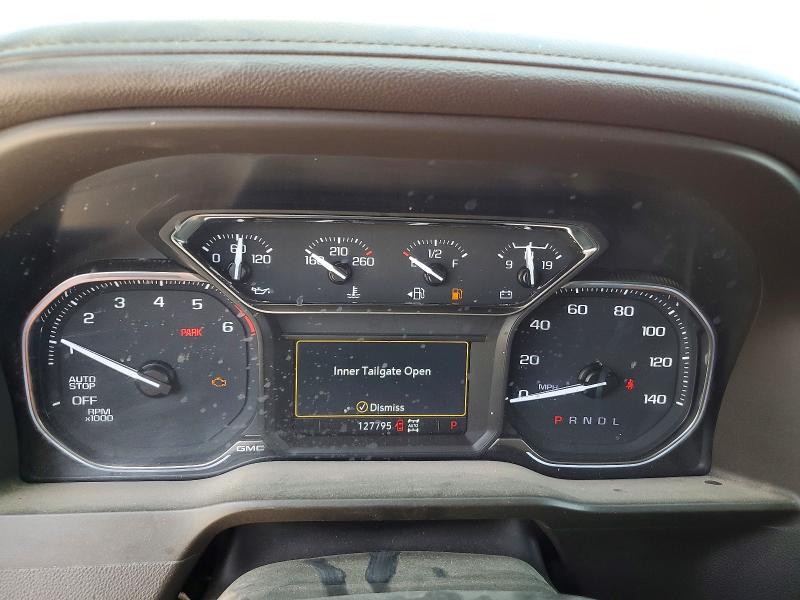 2021 Gmc SIERRA VIN 3GTU9DED4MG304816 COPART salvage auction — FRONT END, Tx - Salvage Vehicle Title, sold $3,200 on 2026-07-24 (photo 9)