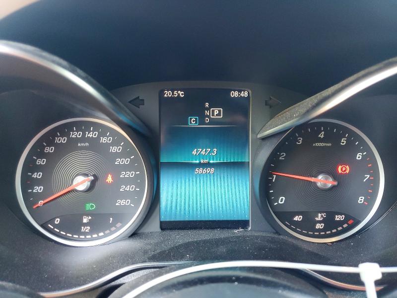 2021 Mercedes-benz Glc VIN W1N0G8EB8MV319426 COPART salvage auction — FRONT END, On - Permit Salvage, sold $16,050 on 2026-07-02 (photo 9)