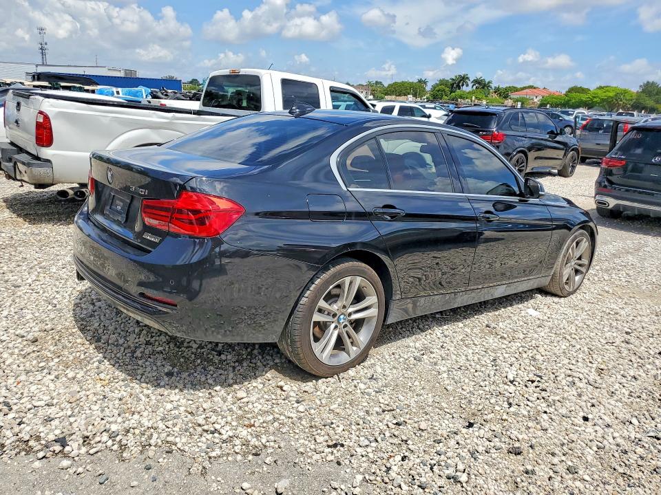 2017 BMW 3 series VIN WBA8B9G56HNU48533 COPART salvage auction — MECHANICAL, FL - CERTIFICATE OF TITLE, sold $3,900 on 2026-07-17 (photo 3)
