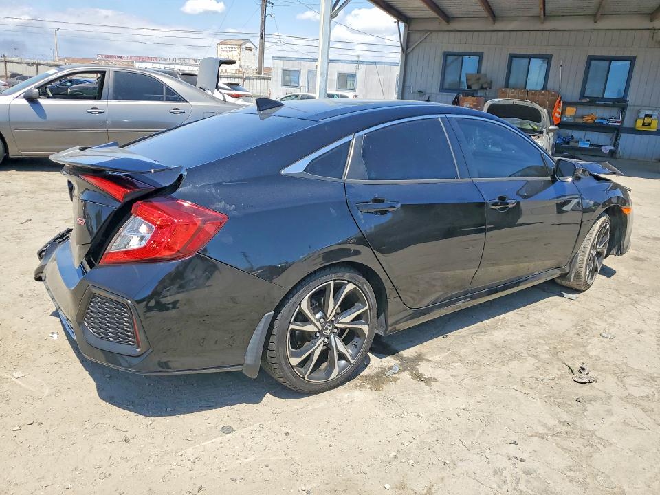 2019 Honda Civic VIN 2HGFC1E52KH701912 COPART salvage auction — FRONT END, Ca - Salvage Certificate, sold $4,850 on 2026-07-02 (photo 3)