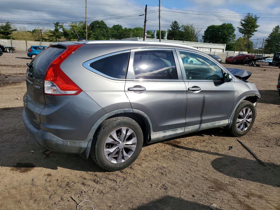 2012 Honda Cr-v VIN JHLRM4H71CC004682 COPART salvage auction — FRONT END, Pa - Certificate Of Salvage, sold $1,250 on 2026-07-06 (photo 3)