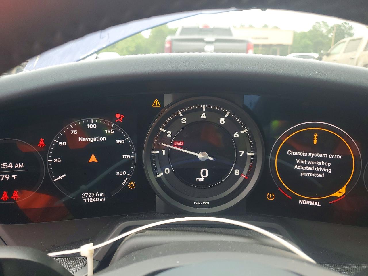 2021 Porsche 911 VIN WP0AB2A94MS221585 COPART salvage auction — Front End, SC - CERT OF TITLE-SALVAGE, sold $57,000 on 2026-07-06 (photo 9)