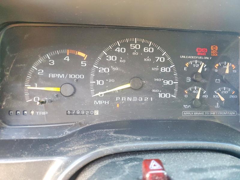 1995 Gmc SIERRA VIN 2GTEK19K8S1544618 COPART salvage auction — REAR END, Nv - Salvage Title, sold $925 on 2026-07-21 (photo 9)