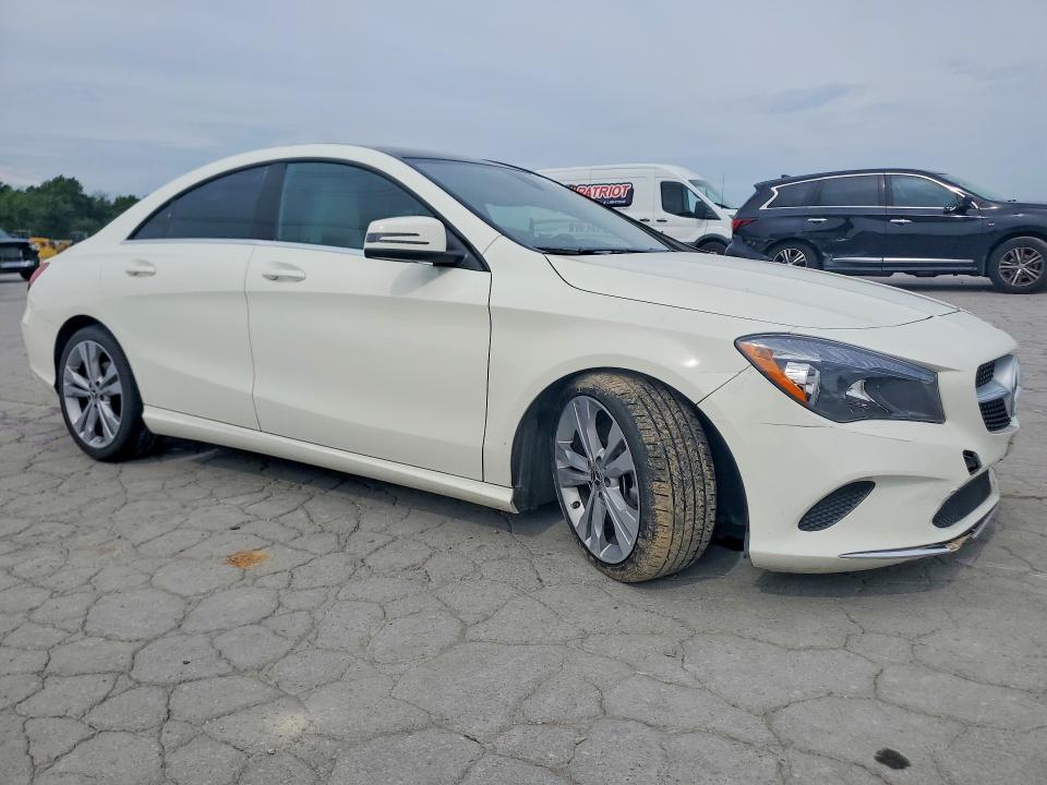 2018 Mercedes-benz Cla-klasse VIN WDDSJ4EB4JN519666 COPART salvage auction — FRONT END, TN - SALVAGE CERTIFICATE, sold $1,900 on 2026-08-10 (photo 4)