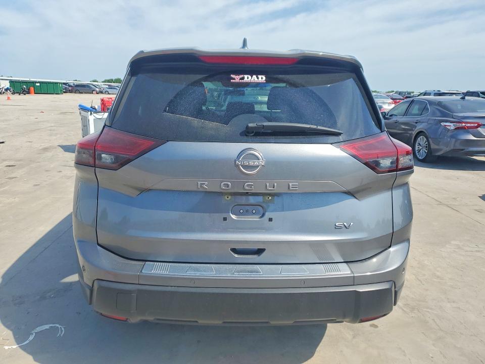 2024 Nissan Rogue VIN JN8BT3BA2RW350204 COPART salvage auction — FRONT END, Tx - Salvage Vehicle Title, sold $225 on 2026-07-23 (photo 6)