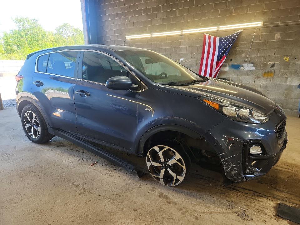 2020 Kia Sportage VIN KNDPMCAC2L7731098 COPART salvage auction — SIDE, Ny - Mv-907A Salvage Certificate, sold $1,800 on 2026-07-27 (photo 4)