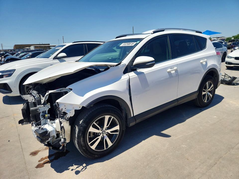 2018 Toyota VIN JTMWFREV7JJ752159 COPART salvage auction — FRONT END, Tx - Salvage Vehicle Title, sold $5,700 on 2026-07-20 (photo 1)