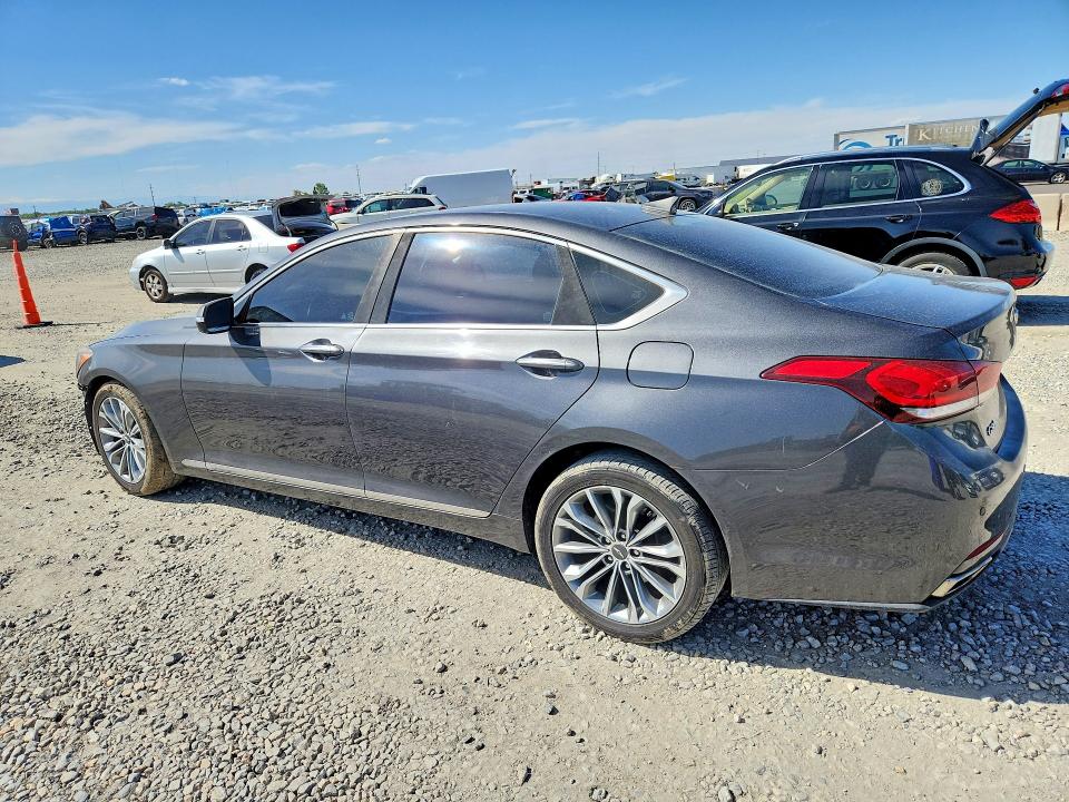 2017 Genesis VIN KMHGN4JE5HU203709 COPART salvage auction — FRONT END, Co - Public - Salvage Title, sold $1,250 on 2026-07-16 (photo 2)