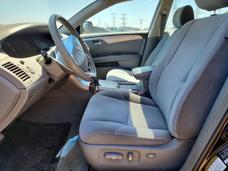 2006 Toyota Avalon VIN 4T1BK36B46U150848 COPART salvage auction — NORMAL WEAR, Il - Certificate Of Title, sold $850 on 2026-07-02 (photo 7)