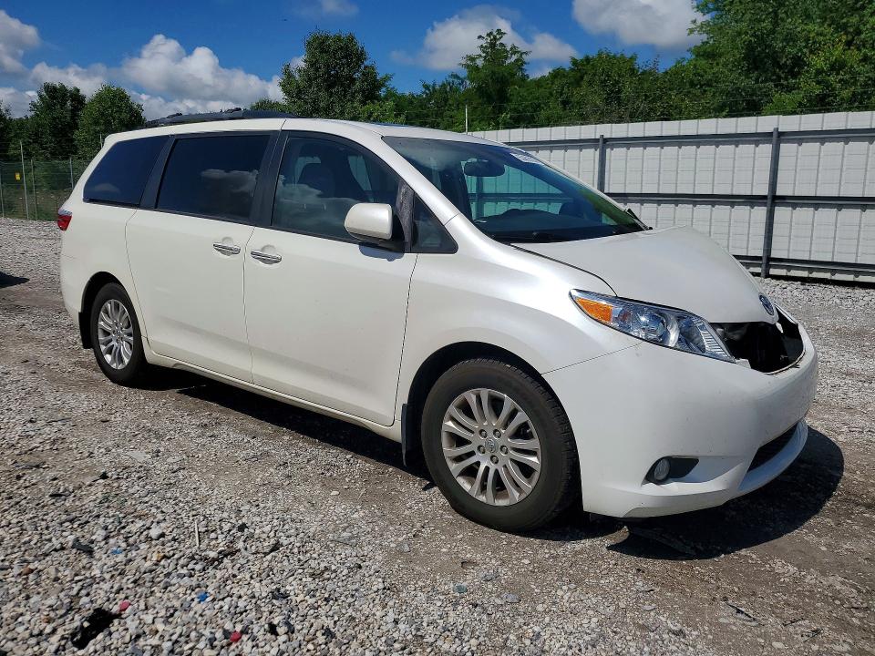 2017 Toyota VIN 5TDYZ3DC5HS832862 COPART salvage auction — FRONT END, Ar - Cert Of Title-Salvage, sold $625 on 2026-07-27 (photo 4)