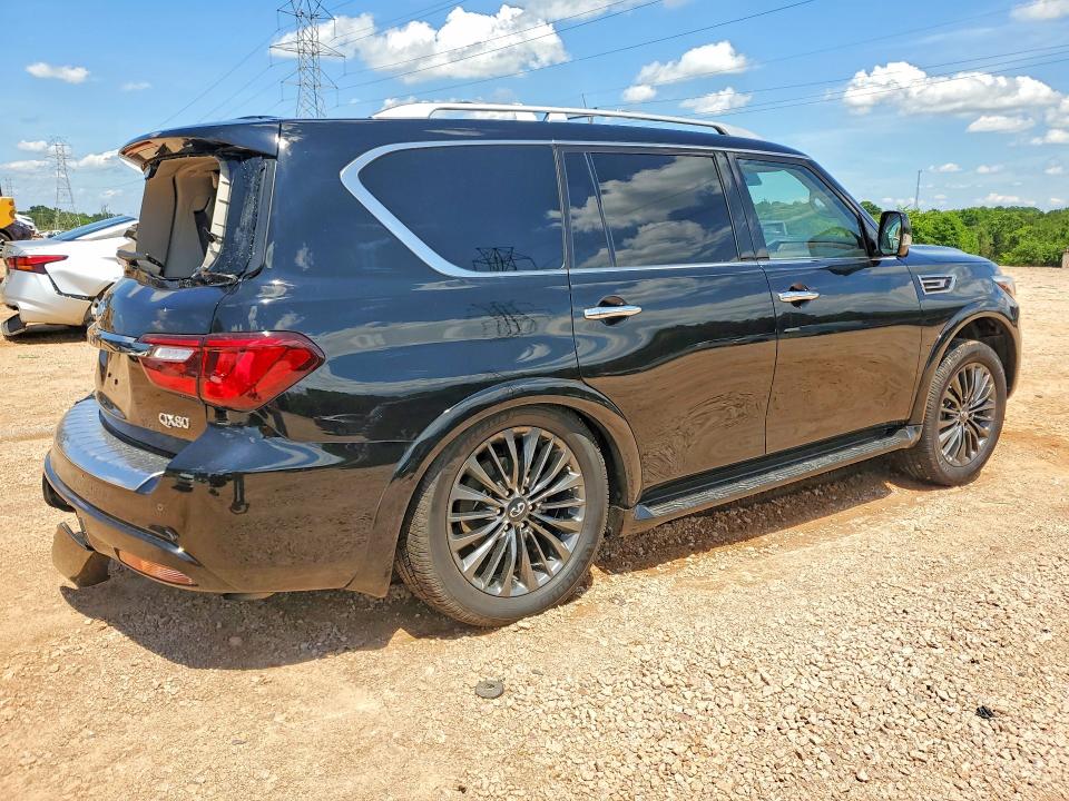 2022 Infiniti Qx80 VIN JN8AZ2AF3N9741405 COPART salvage auction — REAR END, Nc - Salvage Certificate Of Title, sold $14,200 on 2026-07-20 (photo 3)