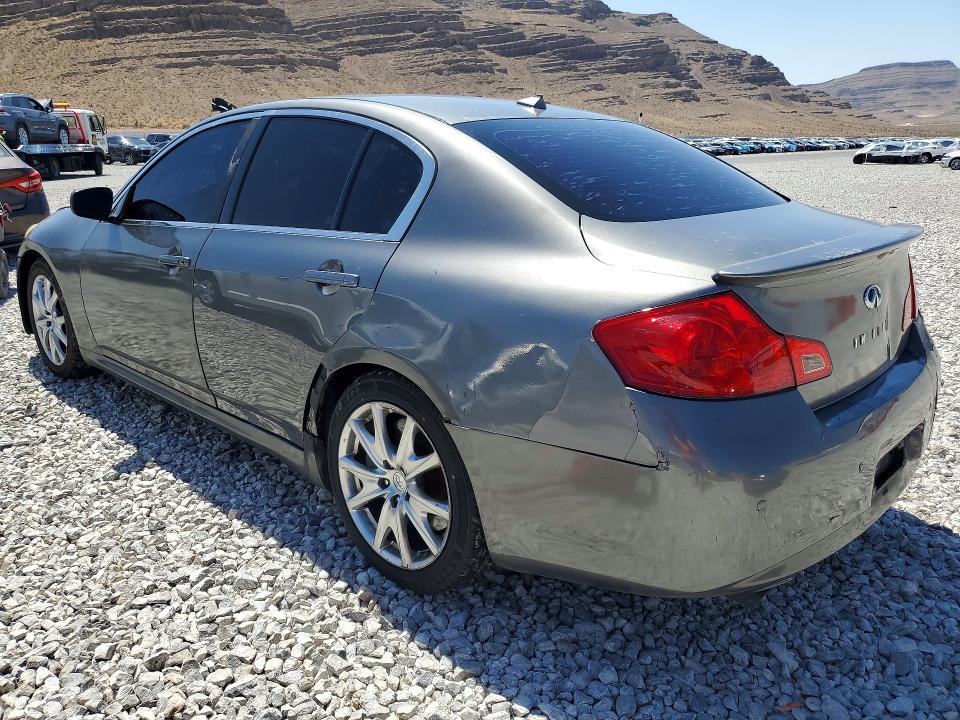 2011 Infiniti G VIN JN1CV6APXBM506009 COPART salvage auction — REAR END, Nv - Salvage Title, sold $350 on 2026-07-27 (photo 2)